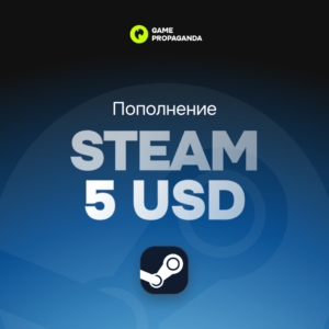 Карта пополнения Steam 5 USD