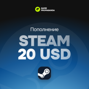 Карта пополнения Steam 20 USD