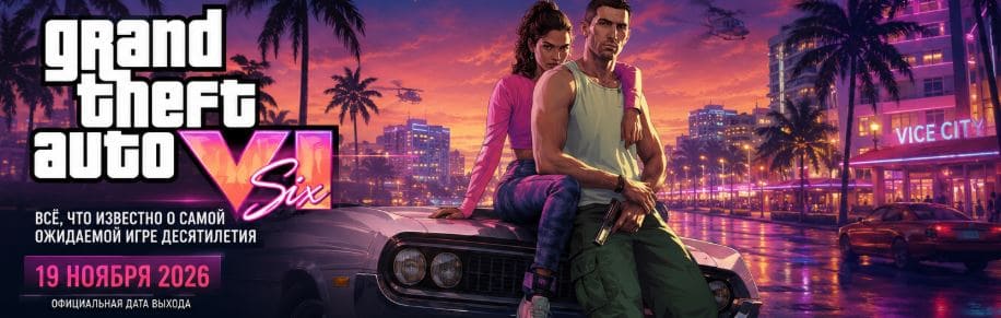 GTA 6: дата выхода, сюжет, платформы и где купить в России
