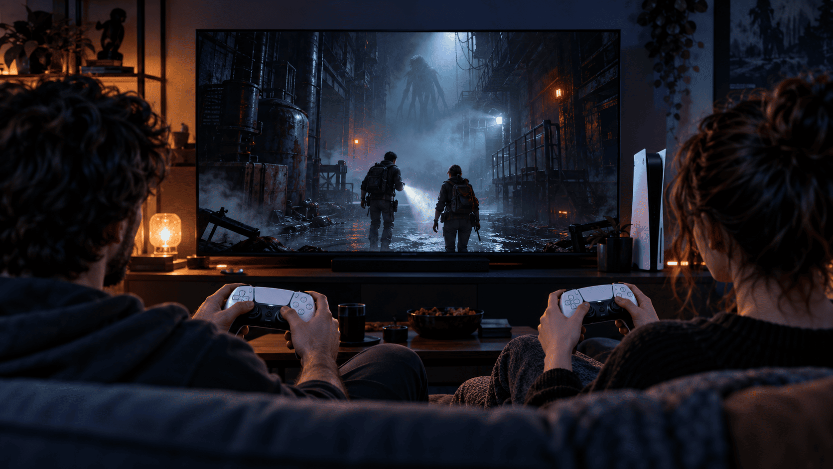 Страшные игры на двоих на PS5 в 2026 году: локально и по сети