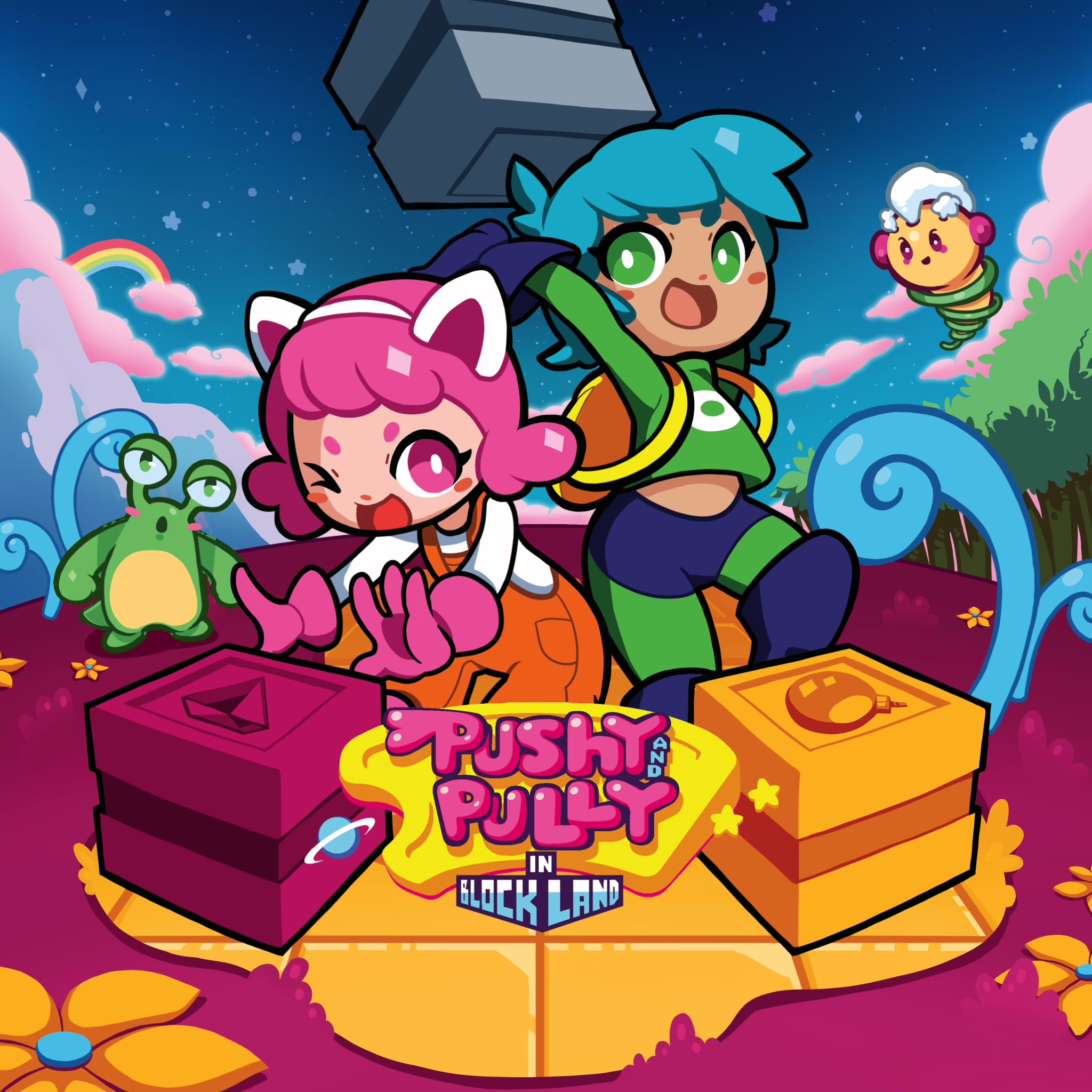 Pushy and Pully in Blockland [PS4] - изображение 1