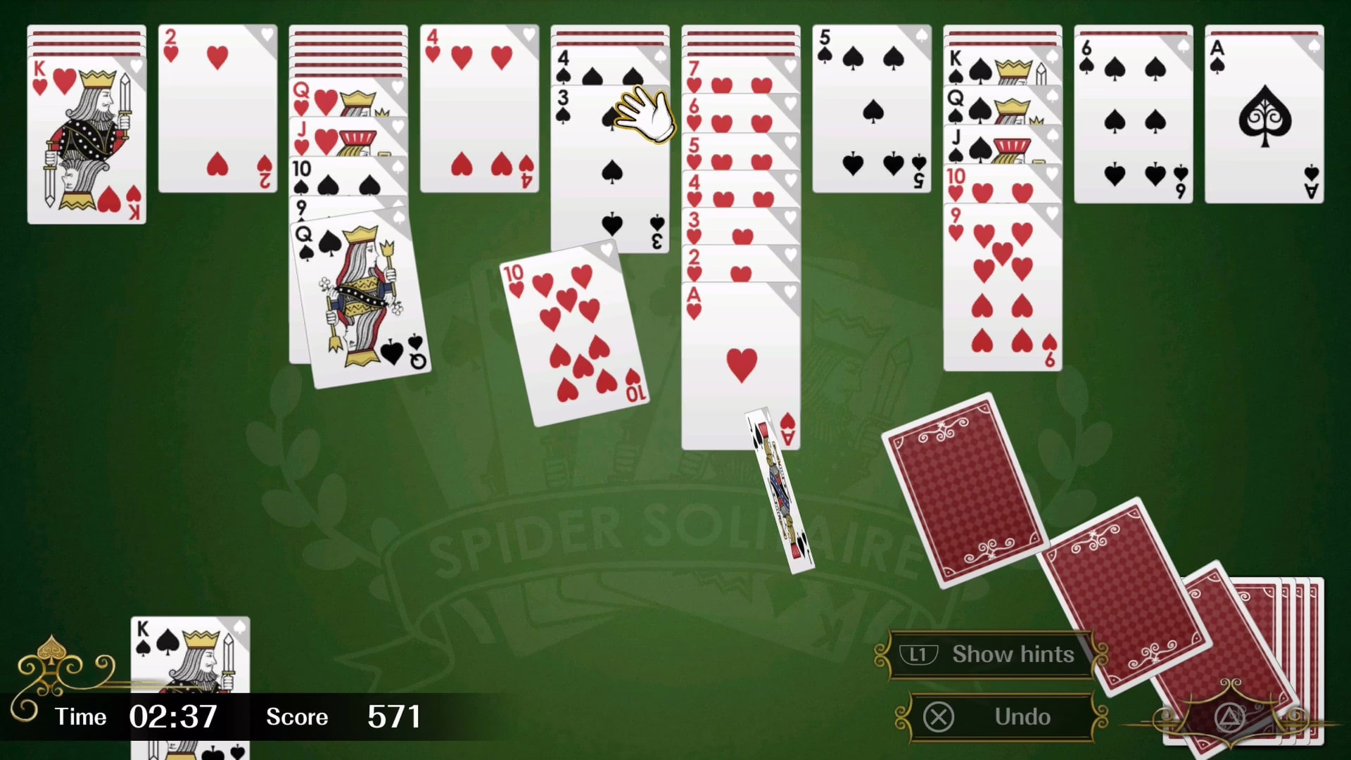 Spider Solitaire F [PS4] - изображение 3