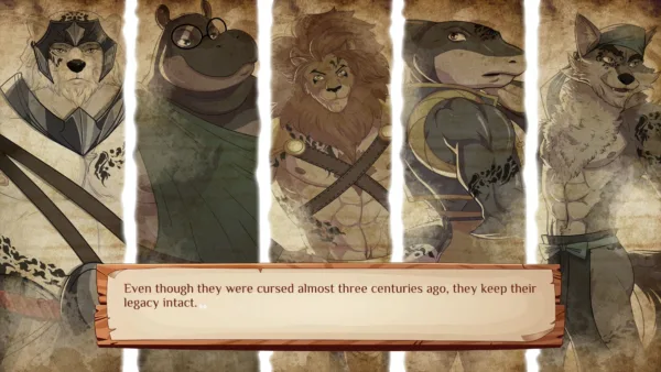 Burrow of the Fallen Bear: A Gay Furry Visual Novel PS4 & PS5 - изображение 4