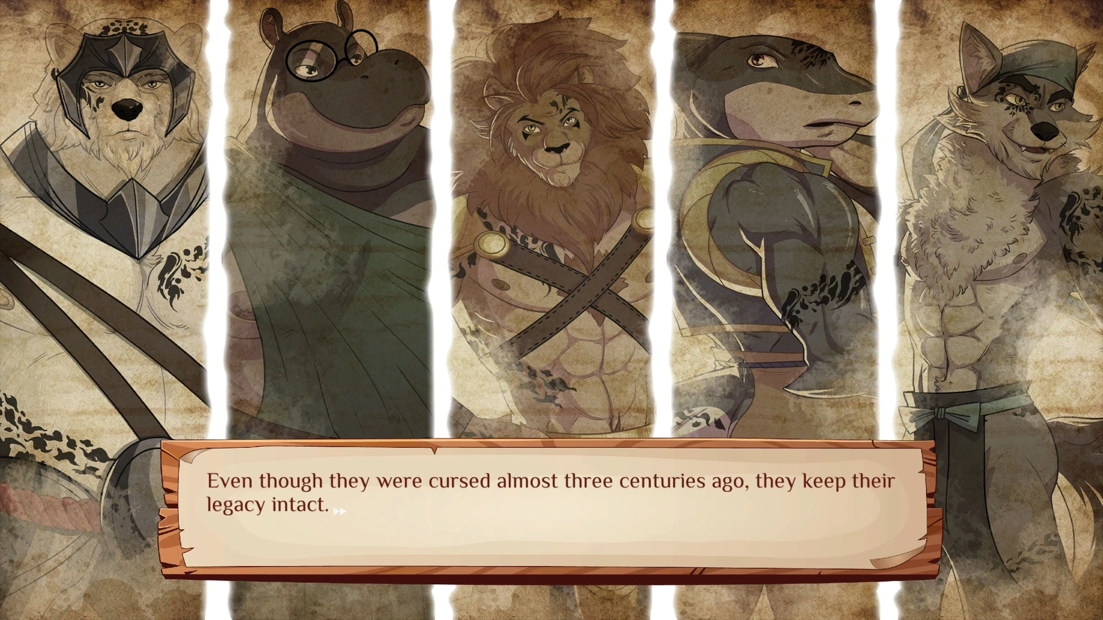 Burrow of the Fallen Bear: A Gay Furry Visual Novel PS4 & PS5 - изображение 4