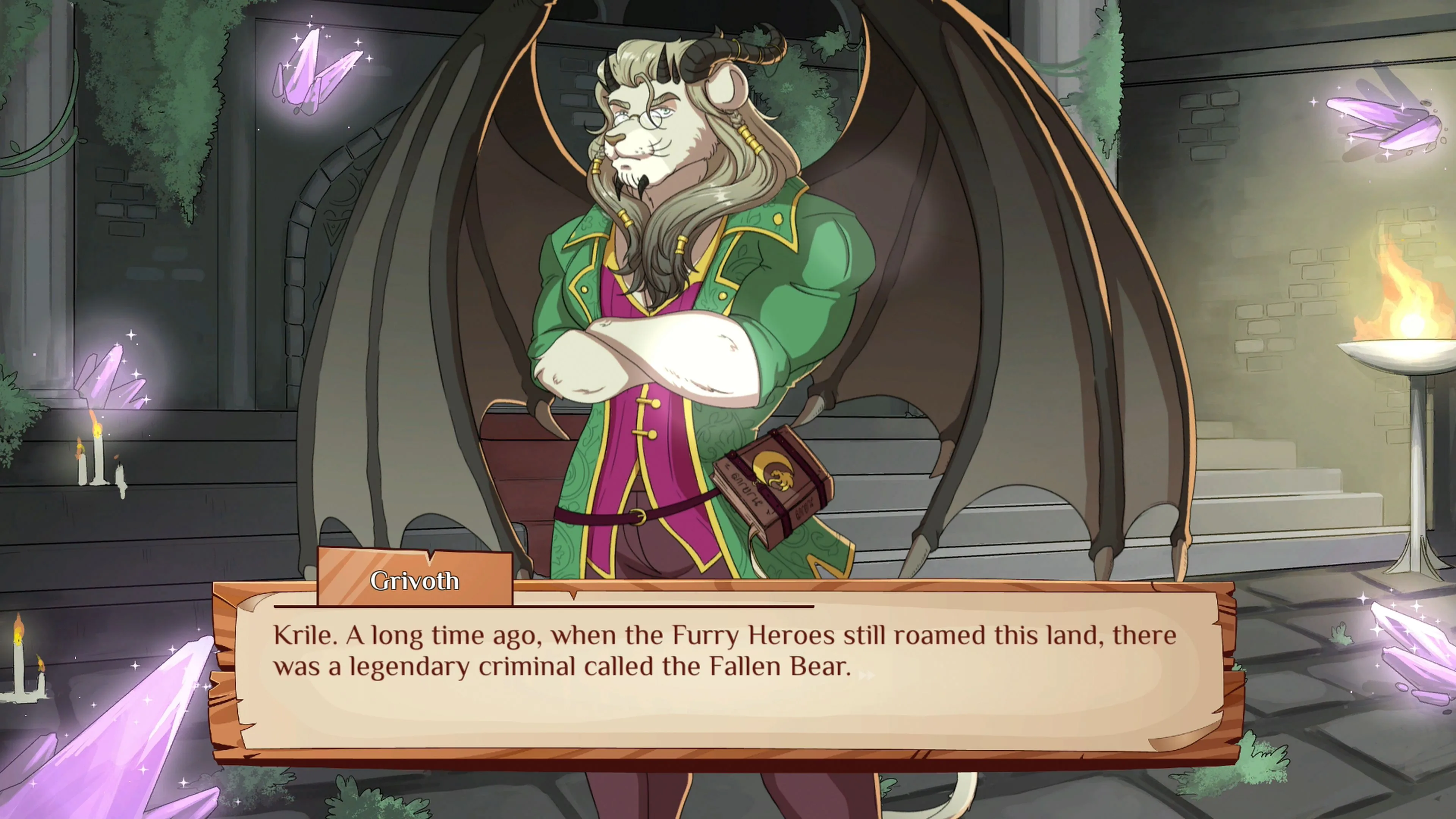 Burrow of the Fallen Bear: A Gay Furry Visual Novel PS4 & PS5 - изображение 3