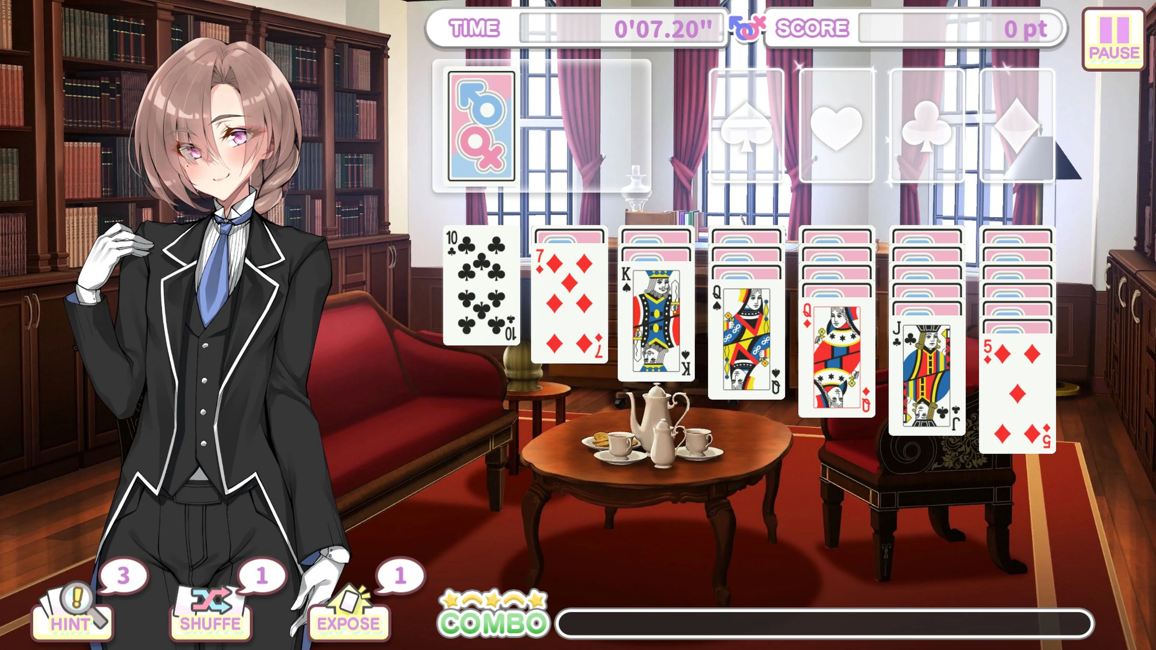 Otoko Cross: Pretty Boys Klondike Solitaire PS4 & PS5 - изображение 2