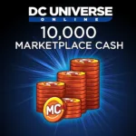 DC Universe Online 10000 Marketplace Cash cover