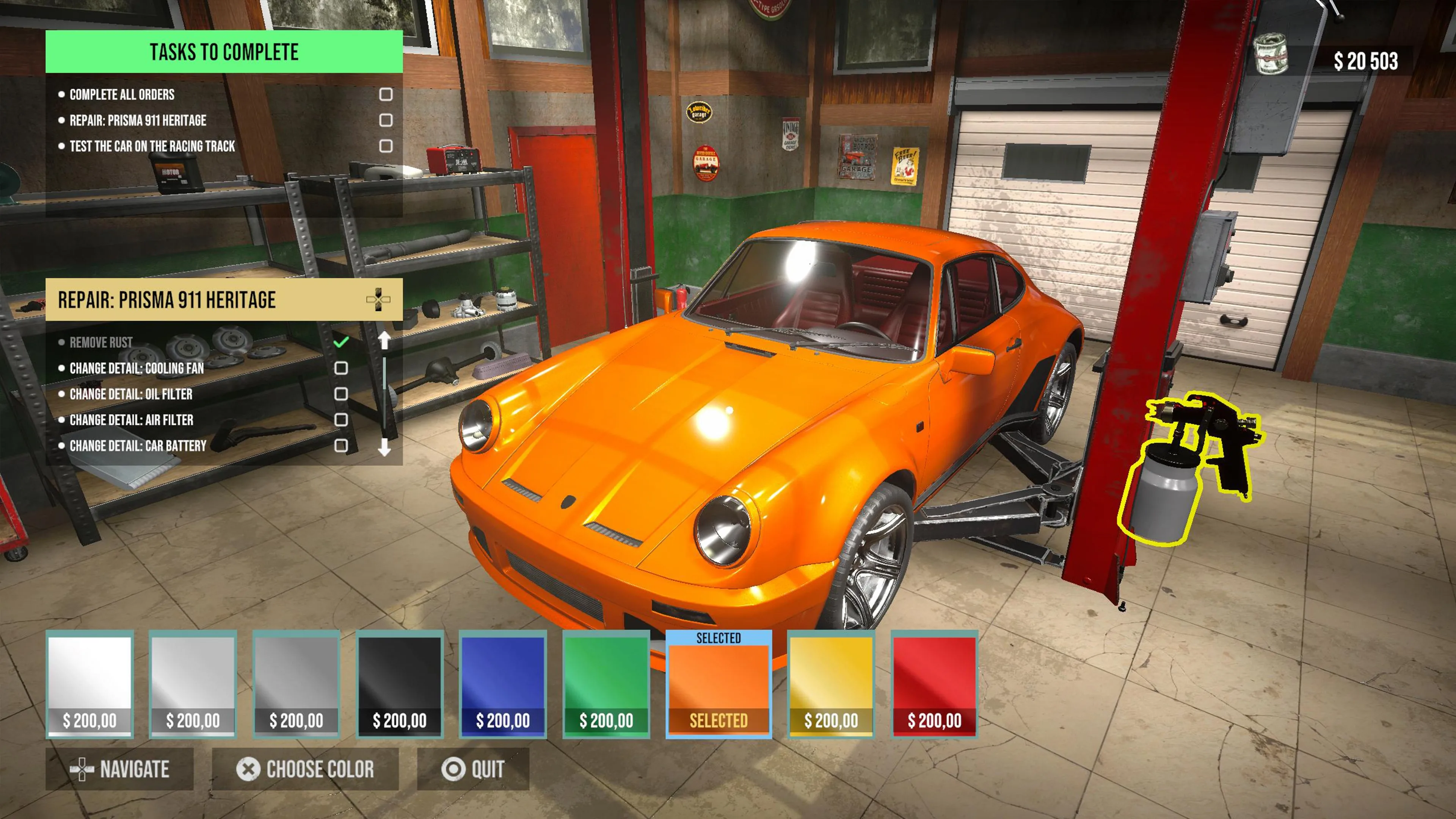 Tune My Car - Tuning Studio & Mechanic Simulator 2025 [PS4] - изображение 2
