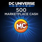 DC Universe Online 500 Marketplace Cash cover