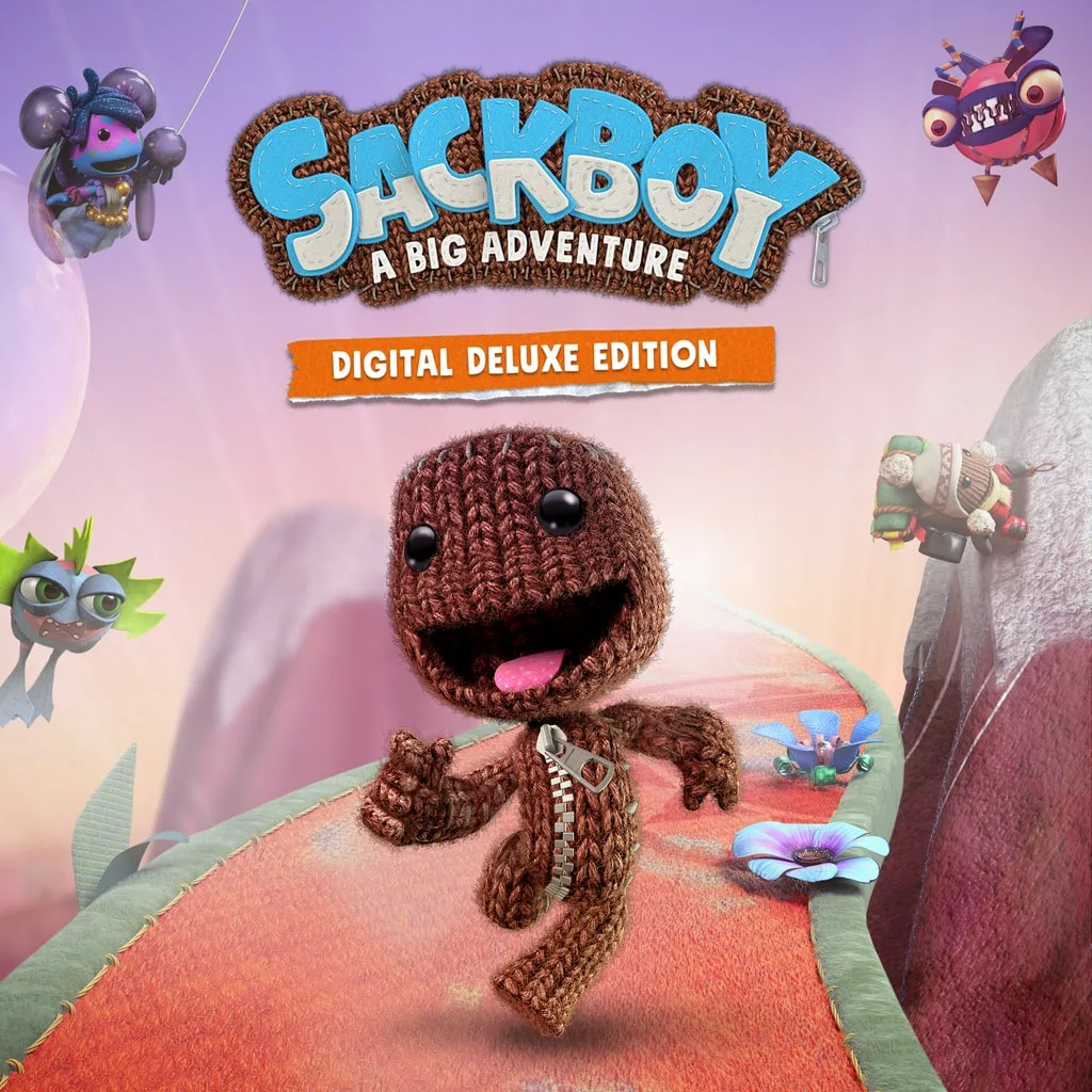 Sackboy: A Big Adventure Digital Deluxe Edition PS4 &amp; PS5 cover