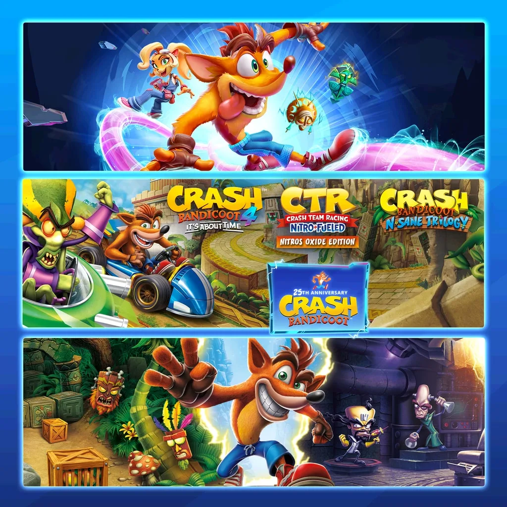 Crash Bandicoot - Crashiversary Bundle [PS4,&nbsp;PS5] cover