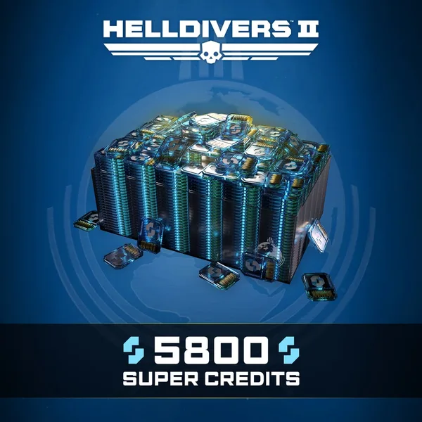 HELLDIVERS 2: 5,800 Super Credits