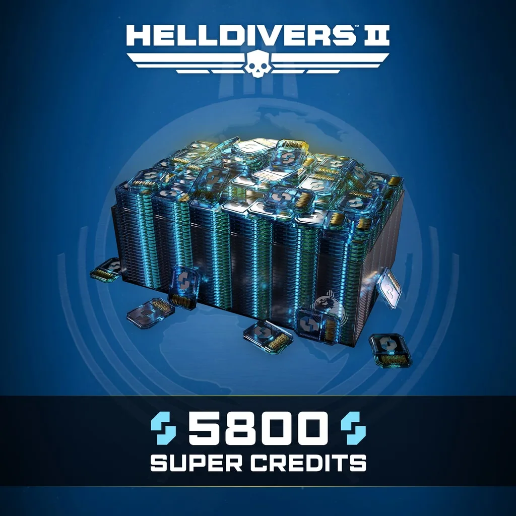 HELLDIVERS 2: 5,800 Super Credits - изображение 1