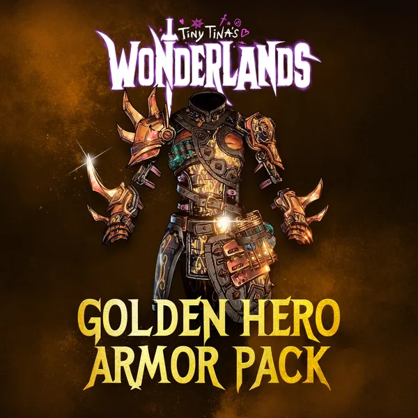 Tiny Tina's Wonderlands: Golden Hero Armor Pack [PS4]