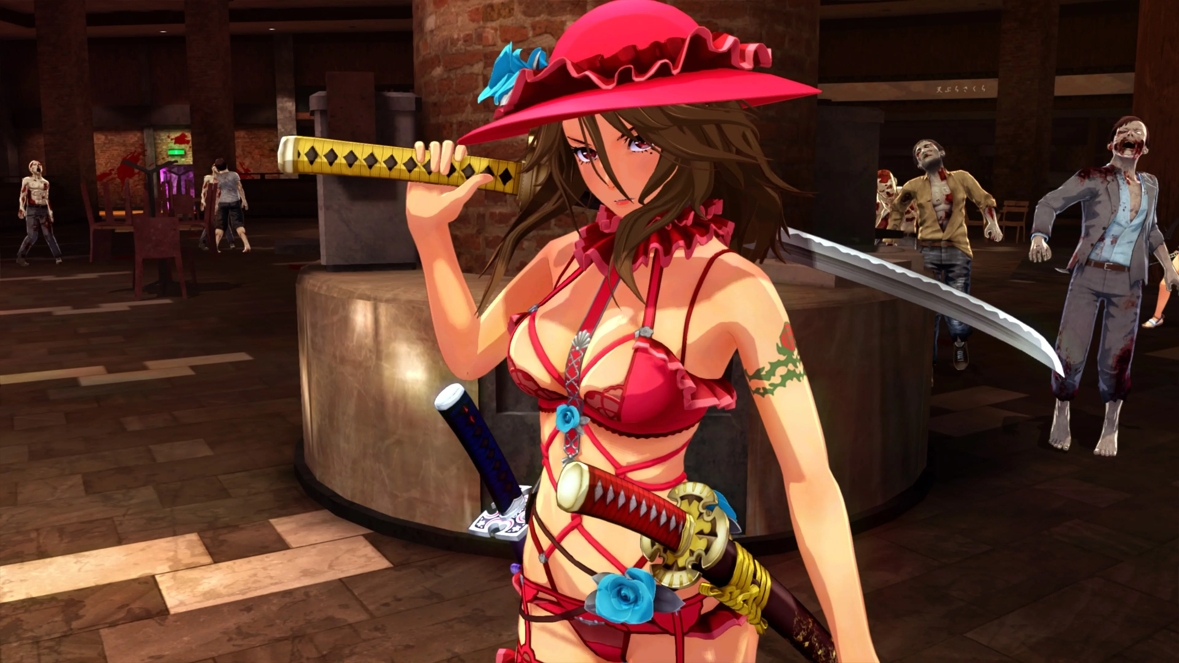Exclusive Aya Costume: Aya's Bondage Bikini 3-Color Set [PS4] - изображение 2