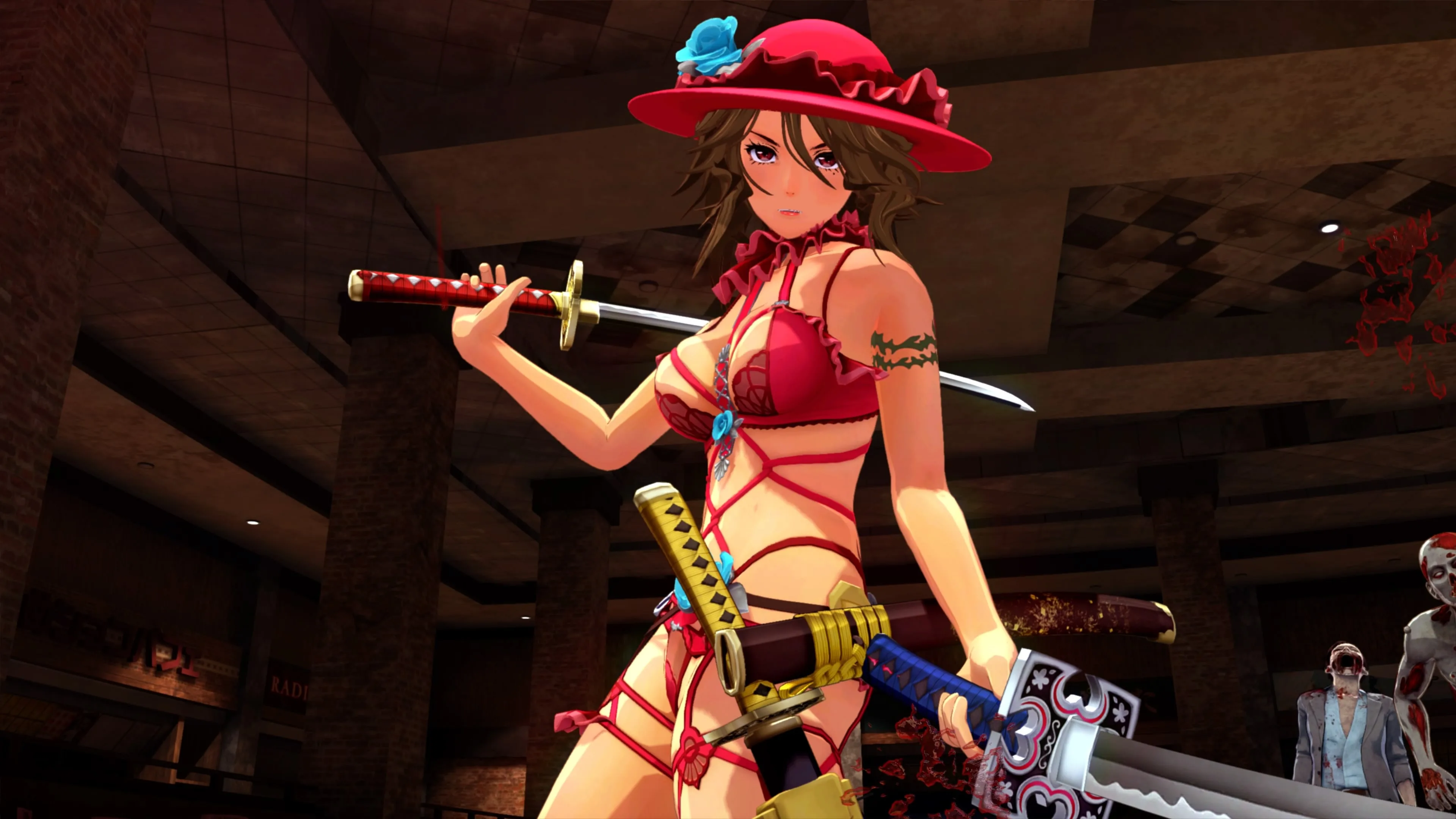 Exclusive Aya Costume: Aya's Bondage Bikini 3-Color Set [PS4] - изображение 4
