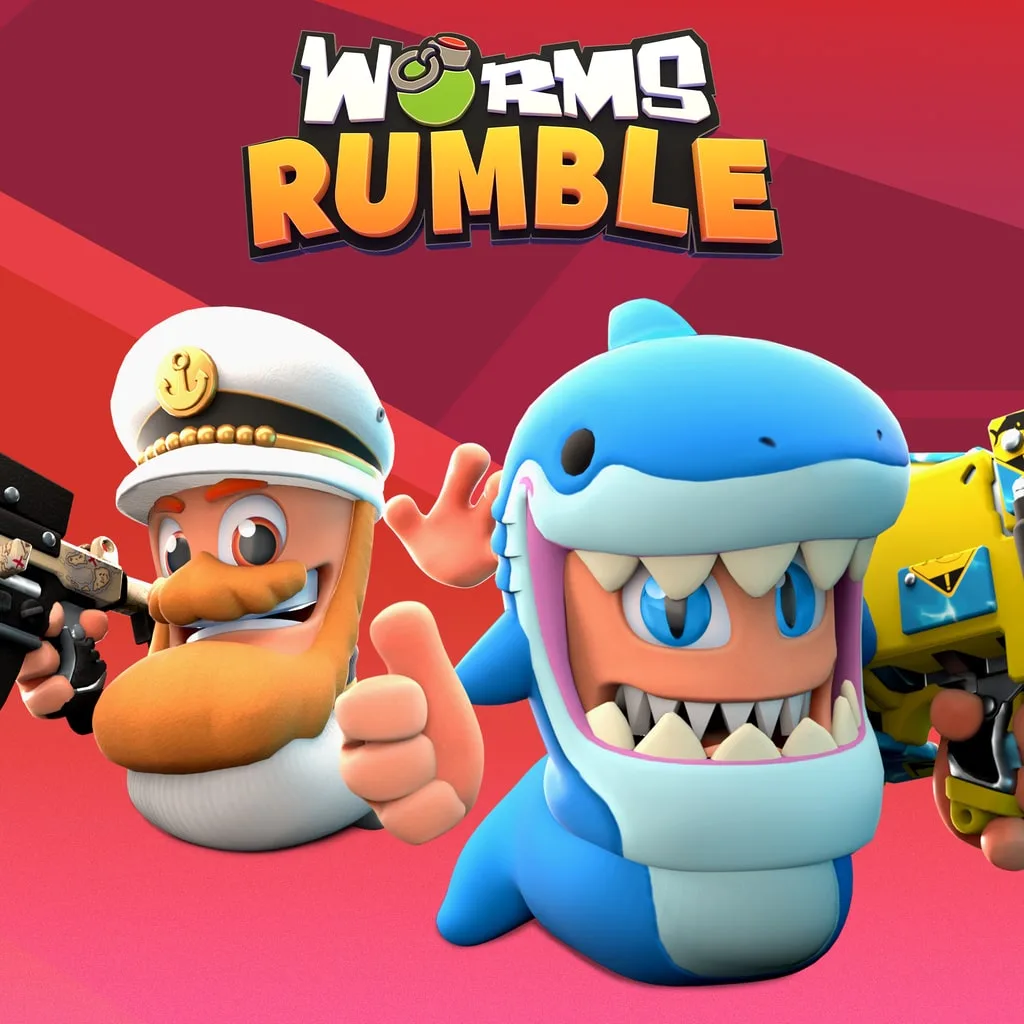 Worms Rumble - Captain &amp; Shark Double Pack [PS4, PS5] cover
