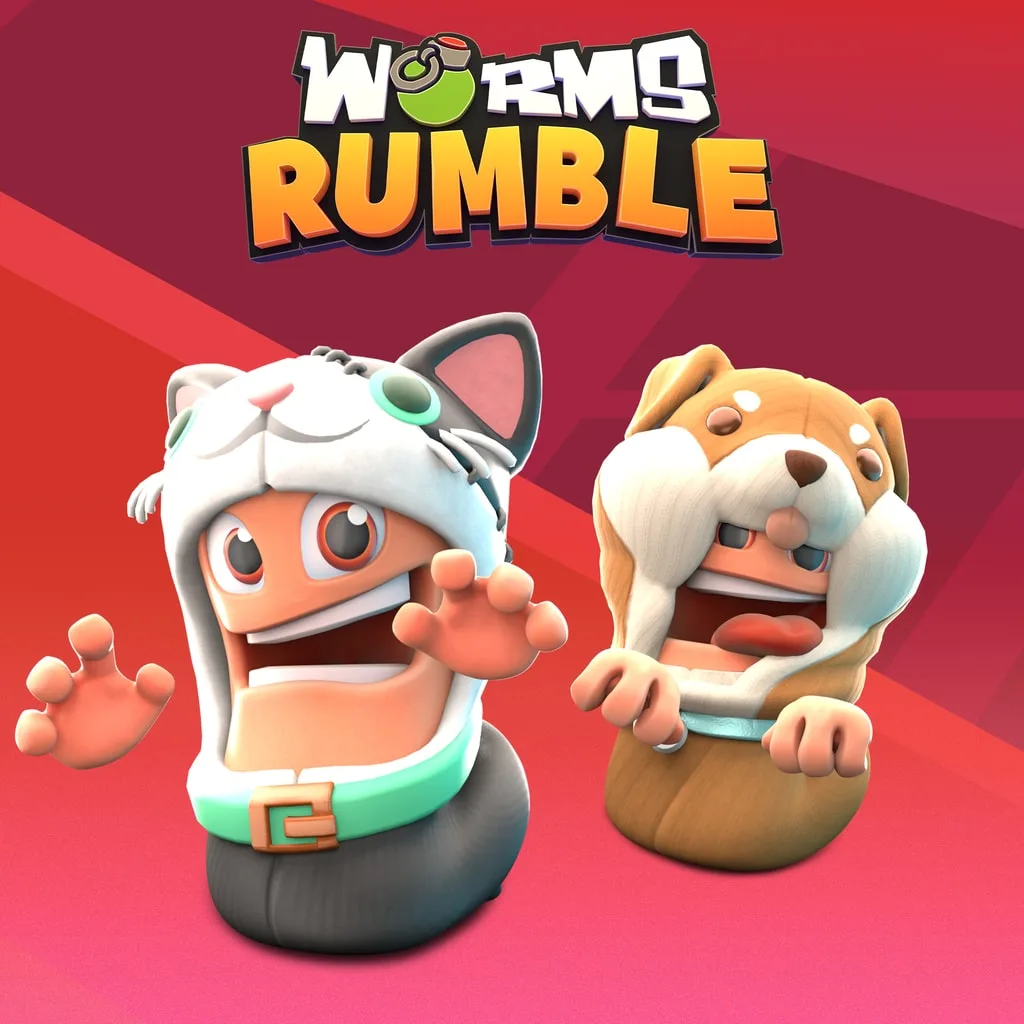 Worms Rumble - Cats &amp; Dogs Double Pack [PS4, PS5] cover