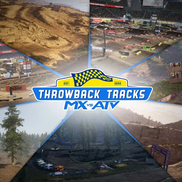 MX vs ATV Legends - Throwback Tracks [PS4,&nbsp;PS5]