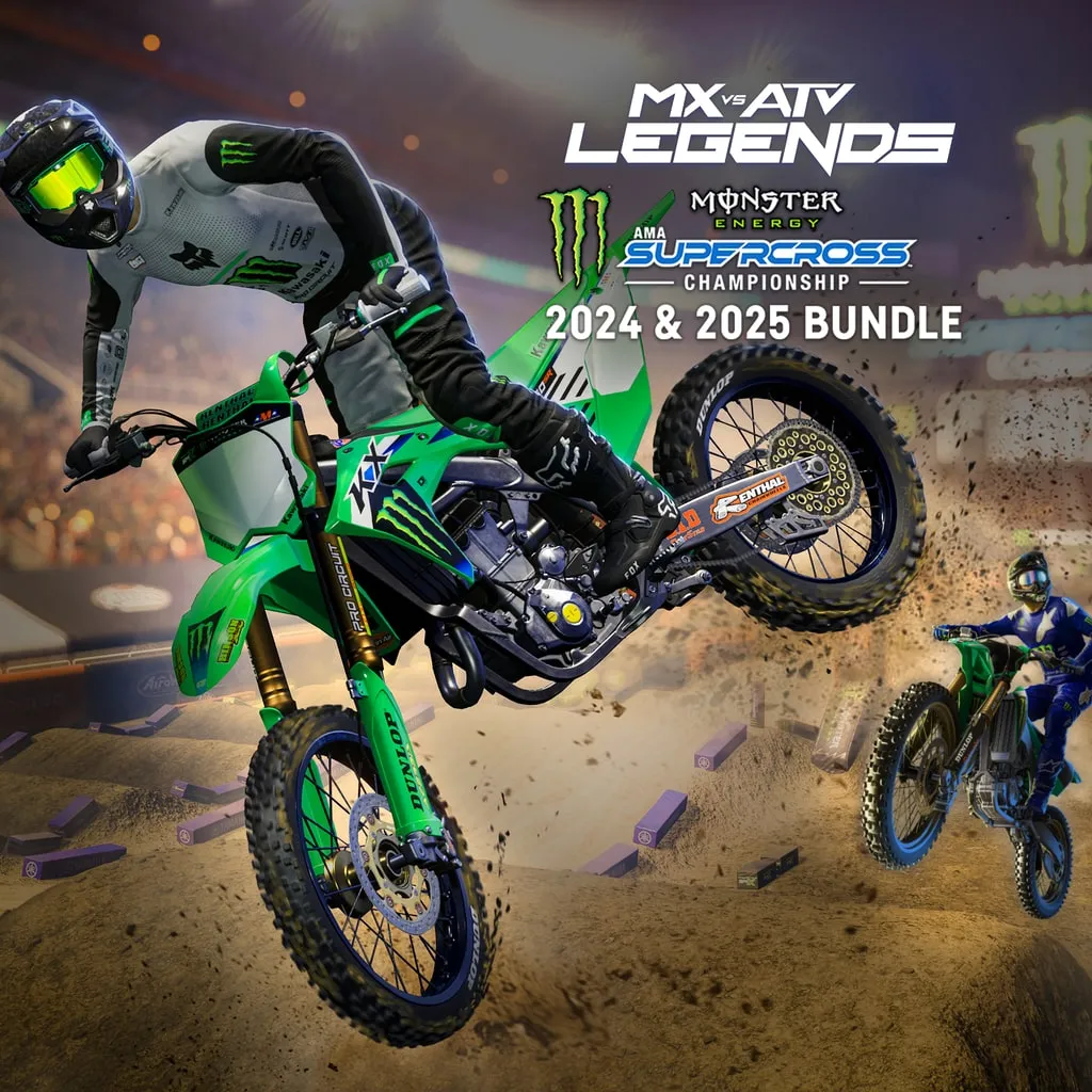 MX vs ATV Legends - 2024 & 2025 Monster Energy Supercross Bundle [PS4,&nbsp;PS5] - изображение 1