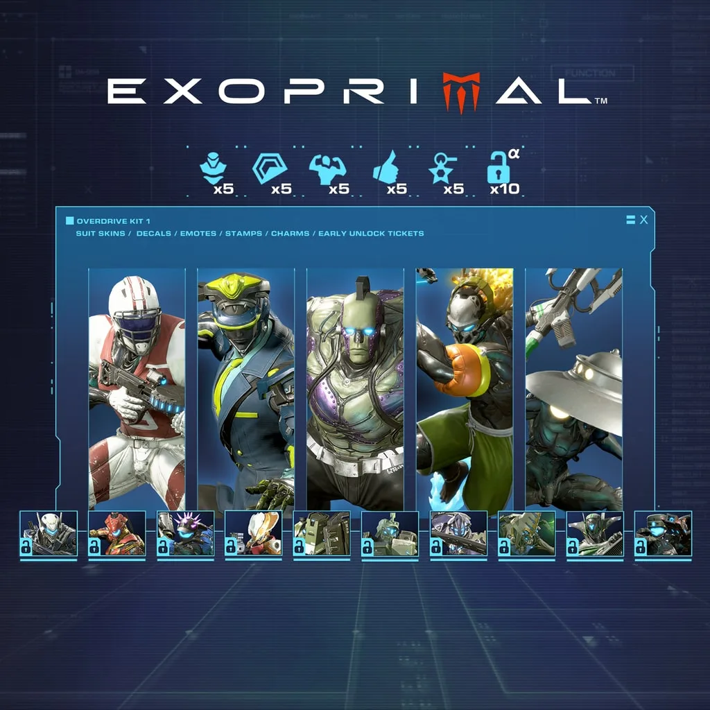 Exoprimal - Overdrive Kit 1 [PS4, PS5] - изображение 1