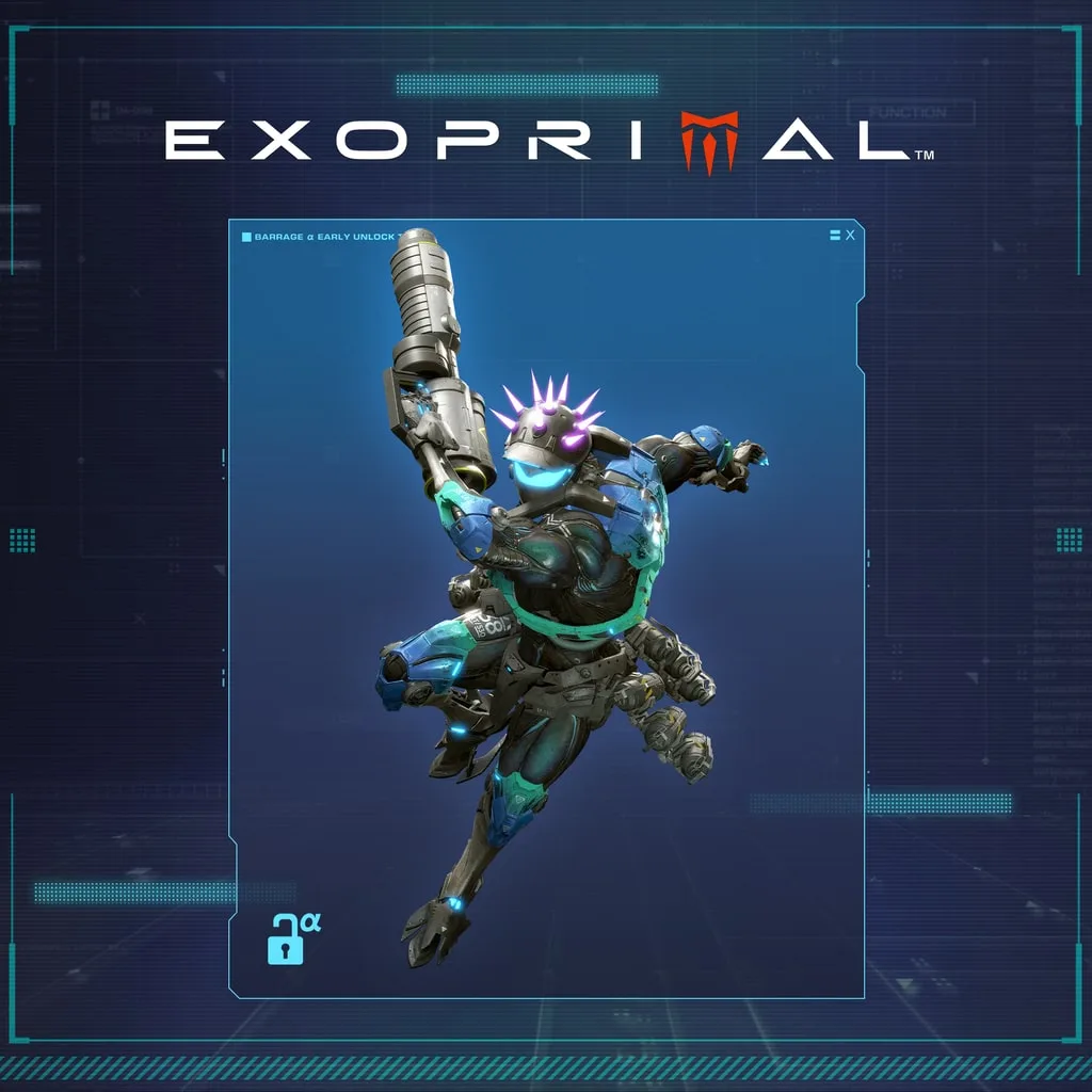 Exoprimal - Barrage α Early Unlock Ticket [PS4, PS5] cover