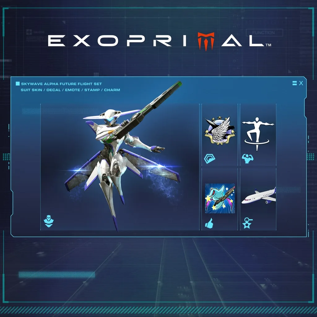 Exoprimal - Skywave Alpha Future Flight Set [PS4, PS5] - изображение 1