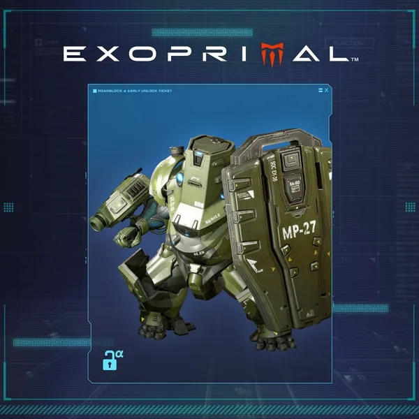 Exoprimal - Roadblock α Early Unlock Ticket [PS4, PS5]