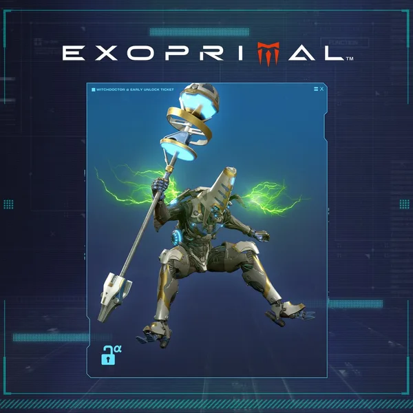 Exoprimal - Witchdoctor α Early Unlock Ticket [PS4, PS5]