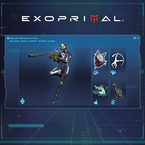Exoprimal - Vigilant Metallic Cat Set [PS4, PS5]