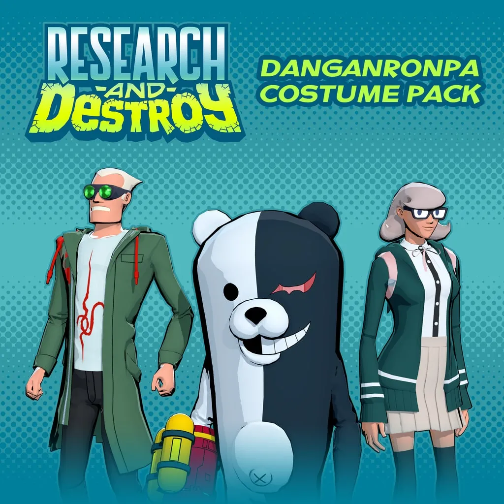 RESEARCH and DESTROY - Danganronpa 2 Costume Pack PS5 cover