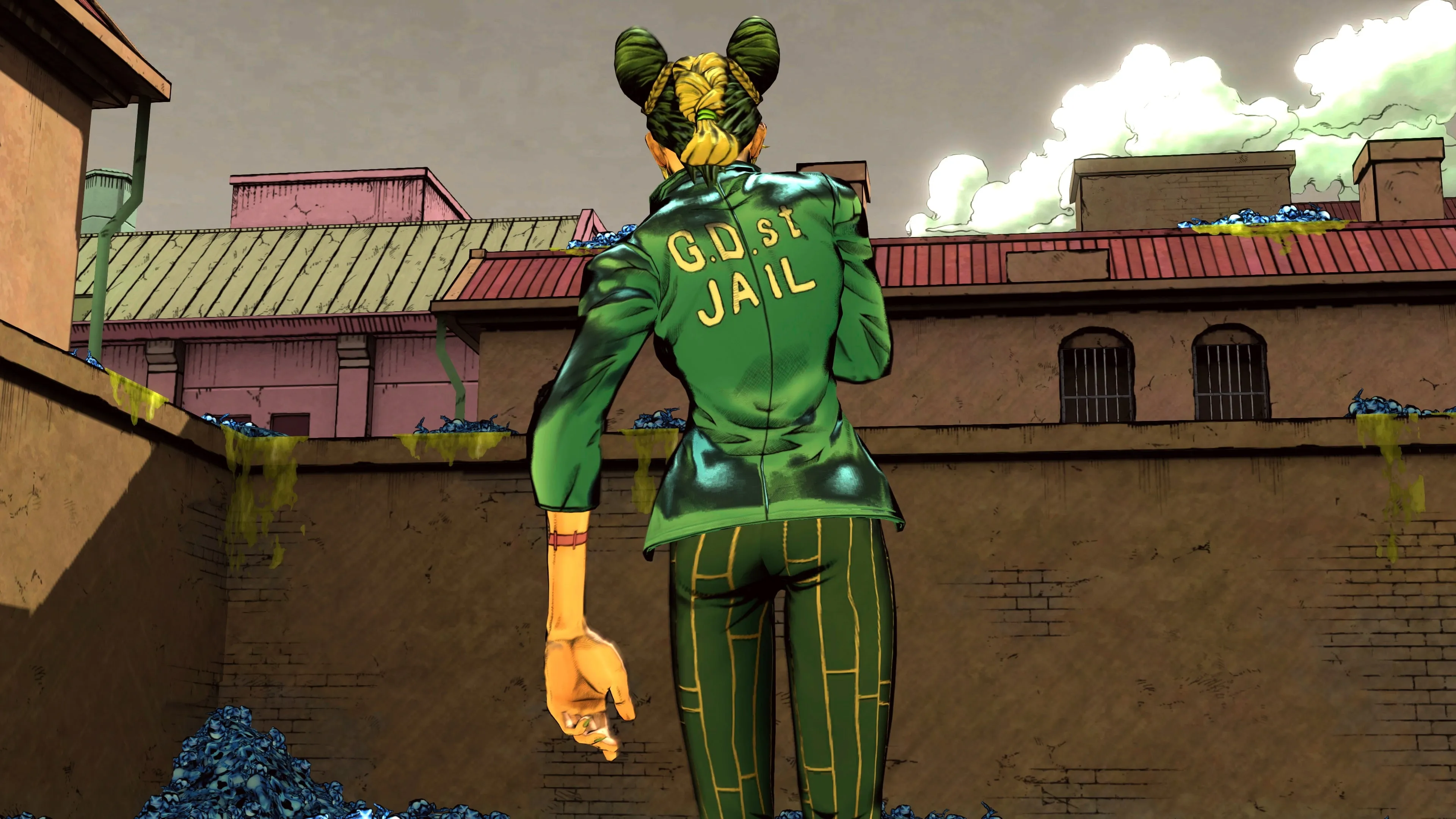 Jolyn Cujoh Costume Green Dolphin Street State Prison Jacket [PS4, PS5] - изображение 3