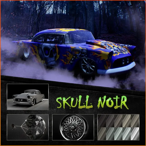 Street Outlaws 2: Winner Takes All – Skull Noir Bundle [PS4, PS5]