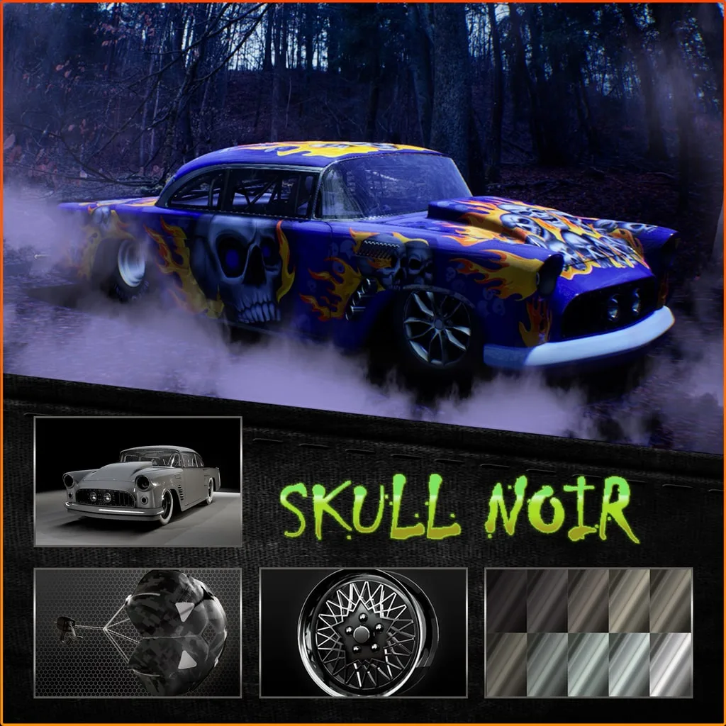 Street Outlaws 2: Winner Takes All – Skull Noir Bundle [PS4, PS5] cover