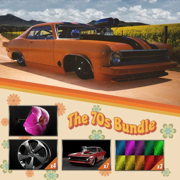 Street Outlaws 2: Winner Takes All – The 70s Bundle [PS4, PS5]