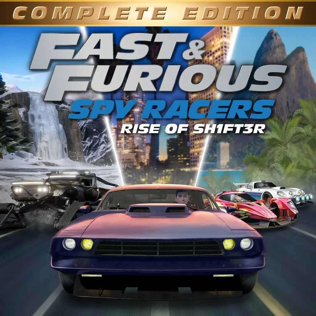 Fast &amp; Furious: Spy Racers - Rise of Sh1ft3r Complete Edition [PS4,&nbsp;PS5] cover