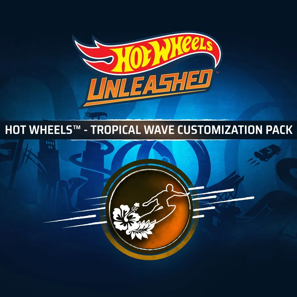 HOT WHEELS - Tropical Wave Customization Pack [PS4] cover