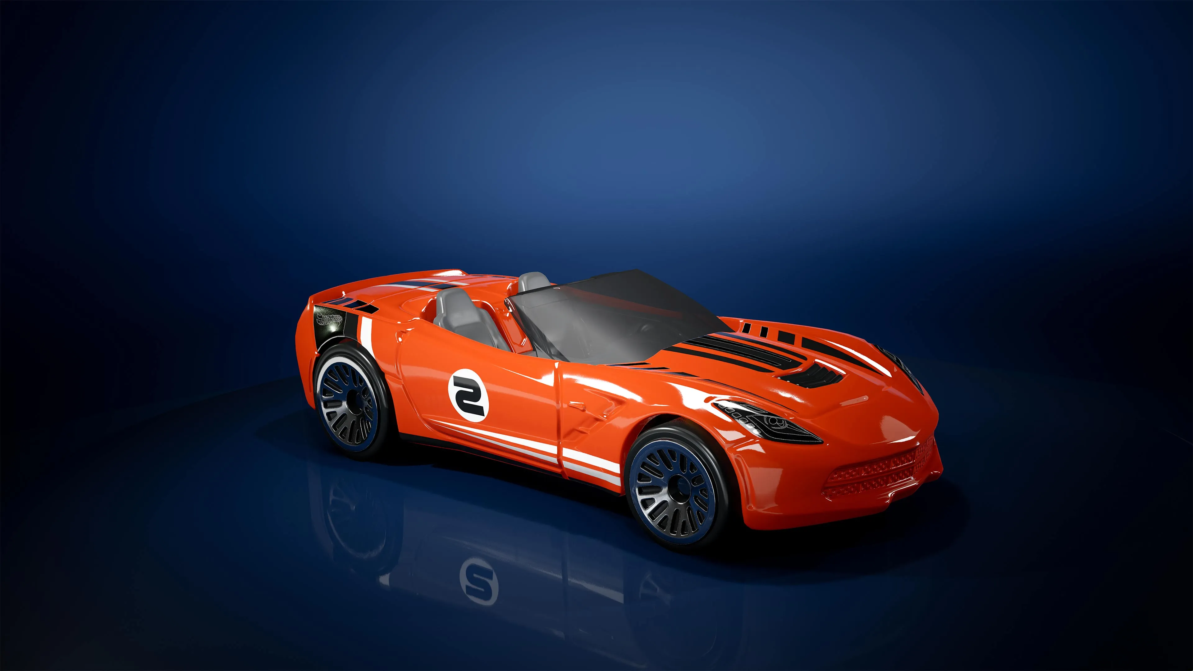 HOT WHEELS - Corvette Stingray Convertible 2014 [PS5] - изображение 2