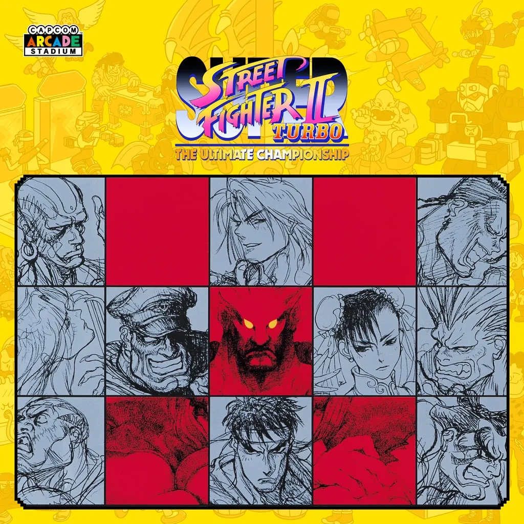Capcom Arcade Stadium：SUPER STREET FIGHTER IITURBO [PS4] cover