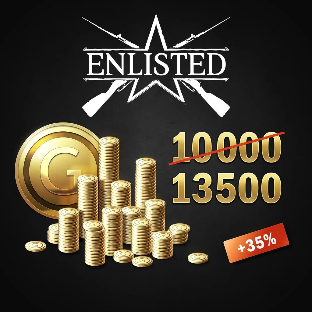 Enlisted - 10000 Gold + 3500 Bonus - изображение 1