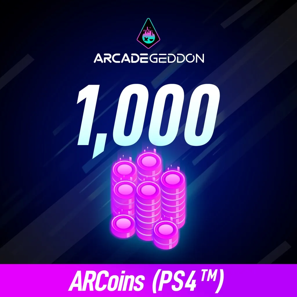 Arcadegeddon 1,000 ARCoins(PS4) cover