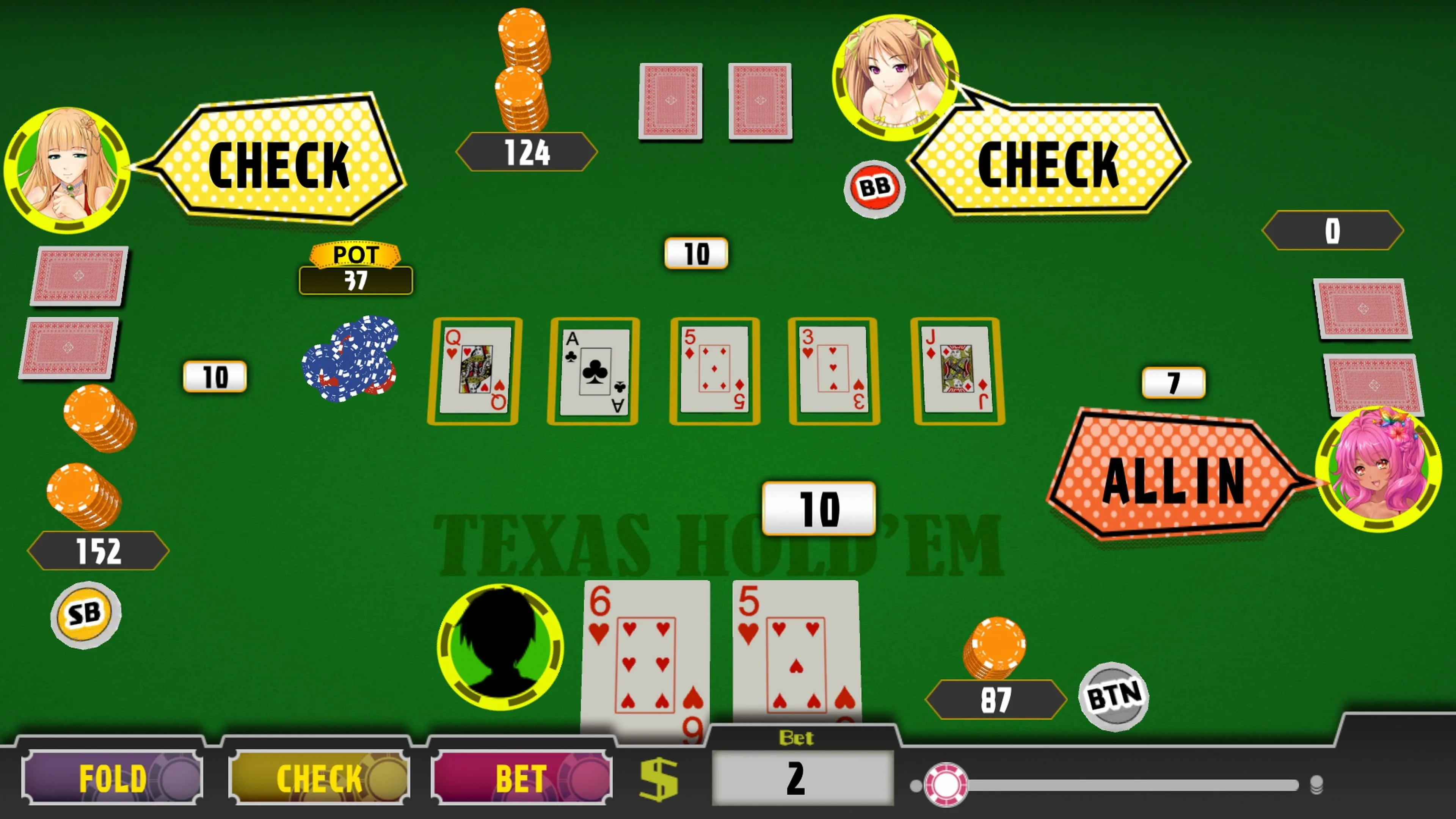 Poker Pretty Girls Battle: Texas Hold'em PS4 & PS5 - изображение 4