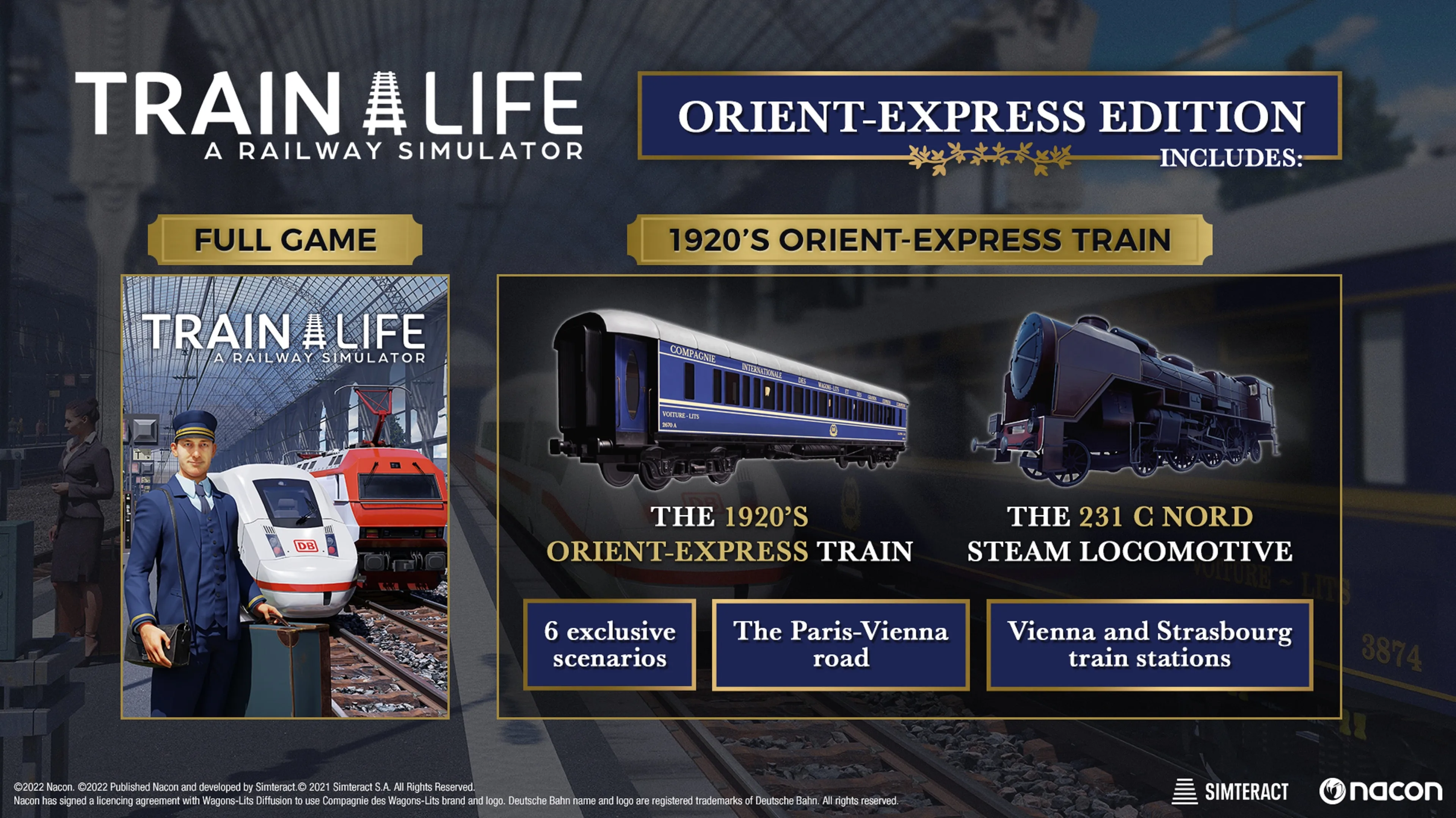 Train Life: A Railway Simulator - Orient-Express Train Edition [PS4,&nbsp;PS5] - изображение 2