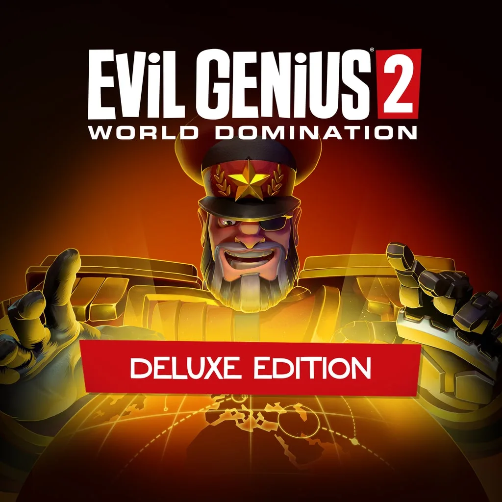 Evil Genius 2: World Domination Deluxe Edition PS4 &amp; PS5 cover