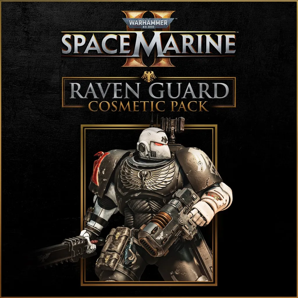 Warhammer 40,000: Space Marine 2 - Raven Guard Cosmetic Pack [PS5] cover