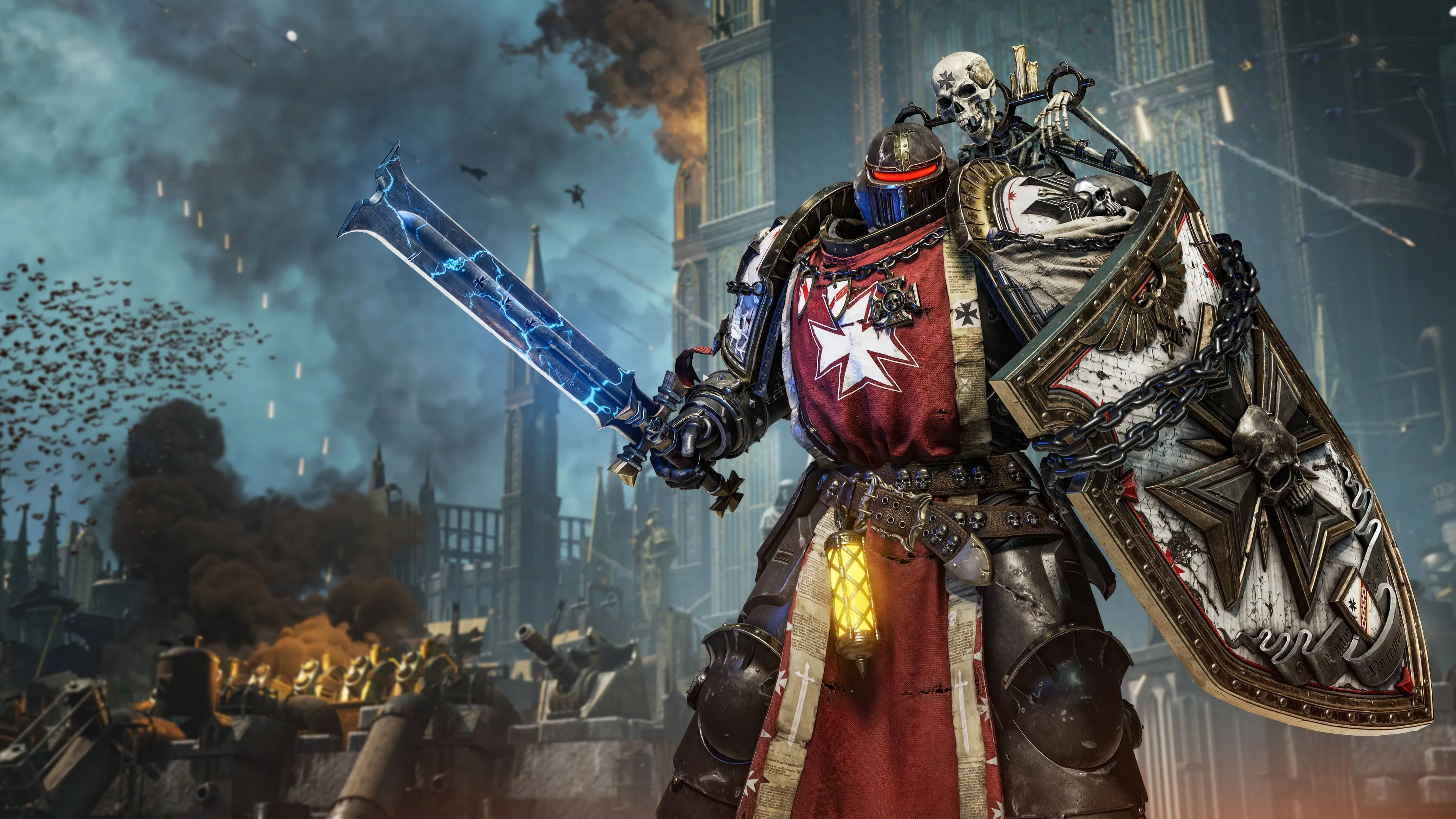 Warhammer 40,000: Space Marine 2 - Black Templars Champion Pack [PS5] - изображение 2