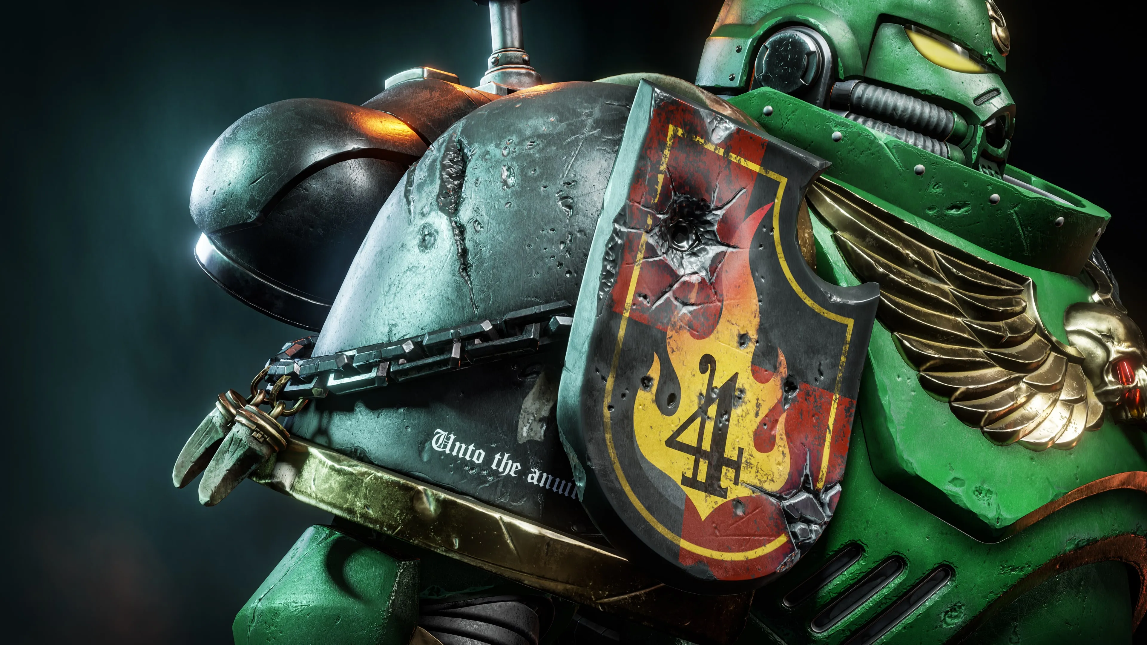 Warhammer 40,000: Space Marine 2 - Salamanders Cosmetic Pack [PS5] - изображение 4