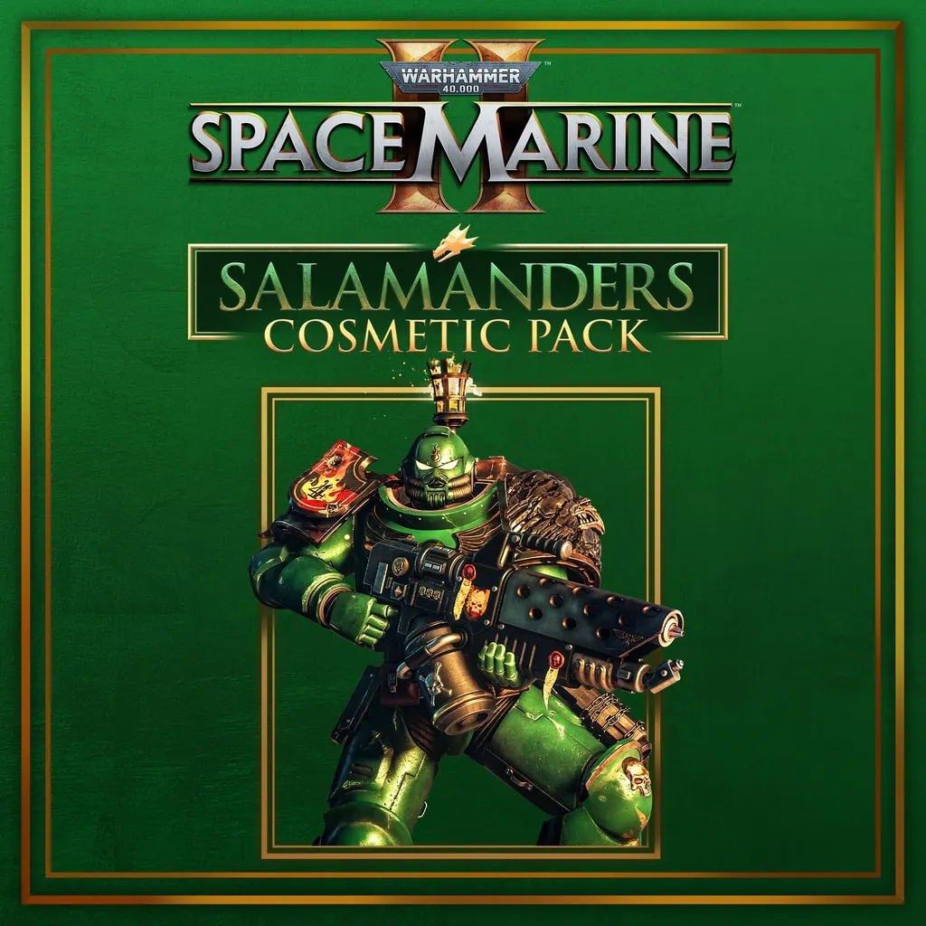 Warhammer 40,000: Space Marine 2 - Salamanders Cosmetic Pack [PS5] cover