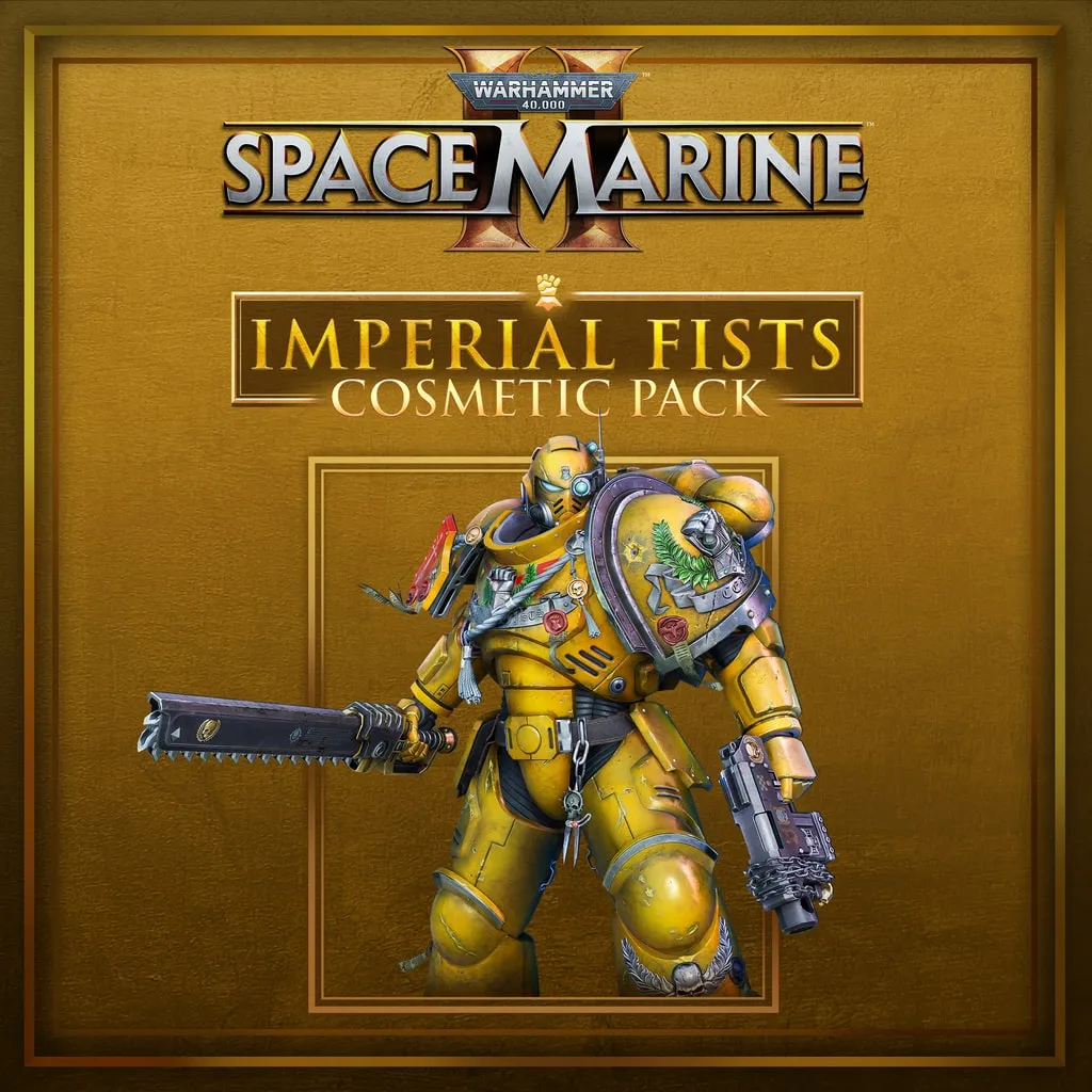 Warhammer 40,000: Space Marine 2 - Imperial Fists Cosmetic Pack [PS5] cover
