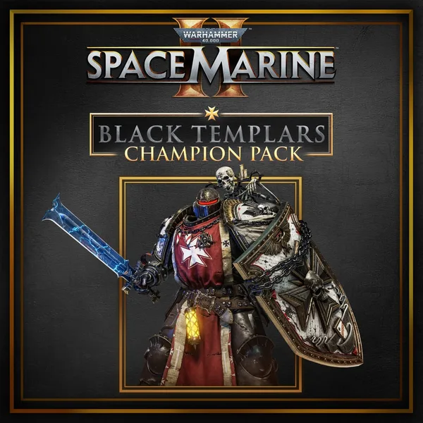 Warhammer 40,000: Space Marine 2 - Black Templars Champion Pack [PS5]